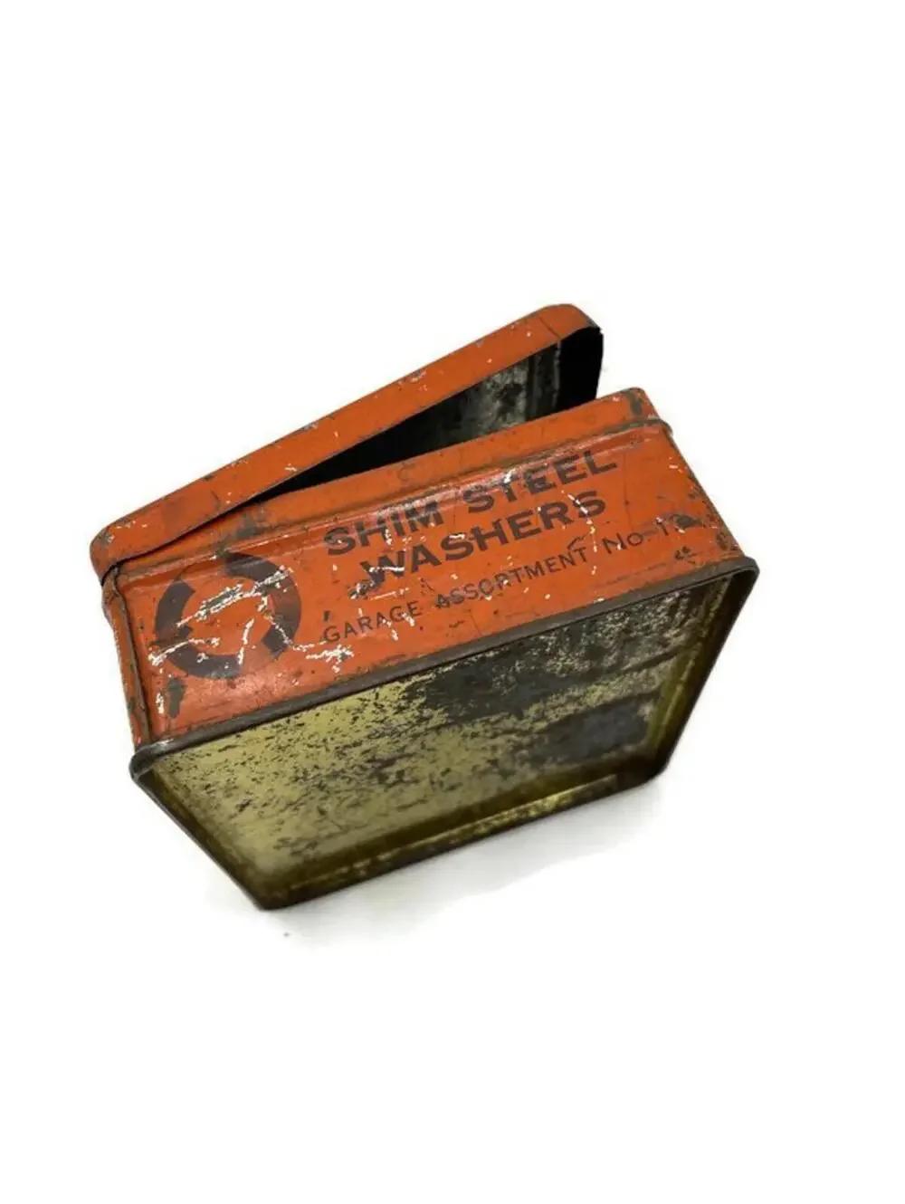 Vintage Dorman Products Tin: Distressed Garage Decor